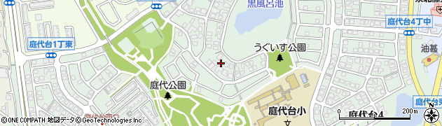 庭代第8公園周辺の地図