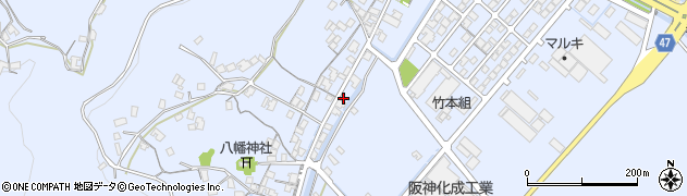 岡山県浅口市寄島町12142周辺の地図