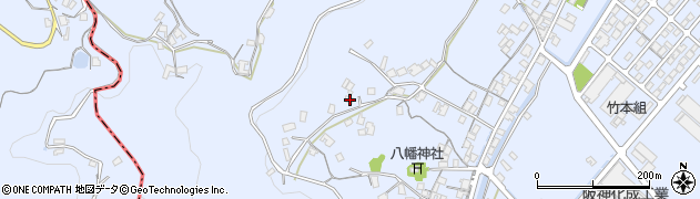 岡山県浅口市寄島町11114周辺の地図