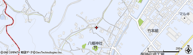 岡山県浅口市寄島町11025-3周辺の地図
