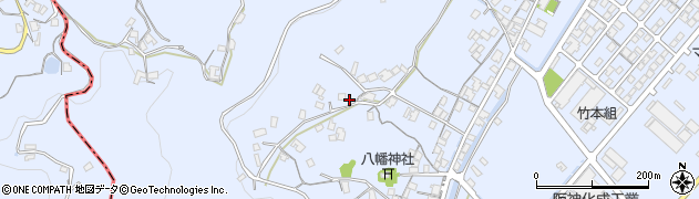 岡山県浅口市寄島町11123-1周辺の地図