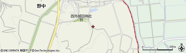 三重県多気郡多気町野中周辺の地図
