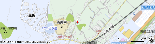 広島県福山市津之郷町加屋340周辺の地図