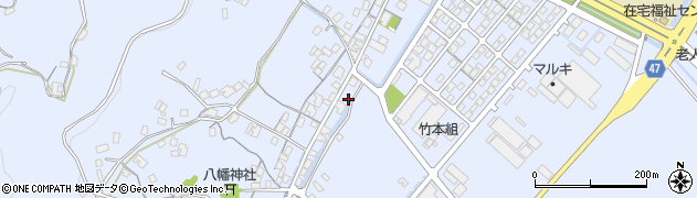 岡山県浅口市寄島町12150周辺の地図