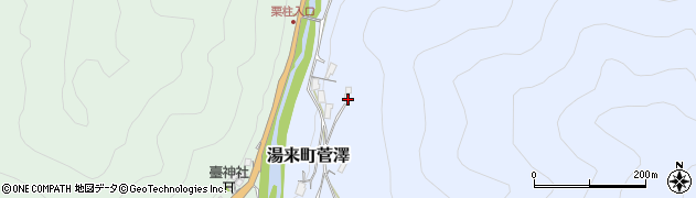 広島県広島市佐伯区湯来町大字菅澤363周辺の地図
