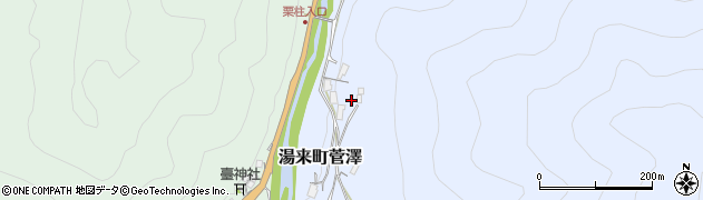広島県広島市佐伯区湯来町大字菅澤362周辺の地図