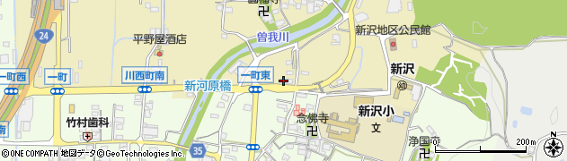 奈良県橿原市川西町542周辺の地図