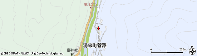 広島県広島市佐伯区湯来町大字菅澤359周辺の地図