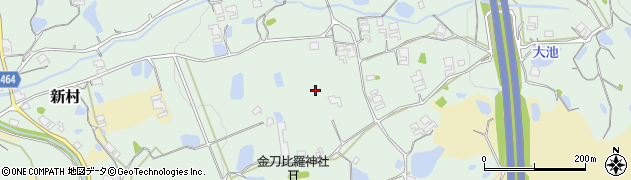 兵庫県淡路市新村443周辺の地図