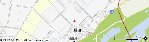 三重県玉城町（度会郡）昼田周辺の地図