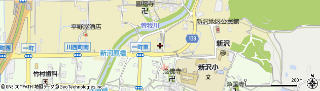 奈良県橿原市川西町540周辺の地図