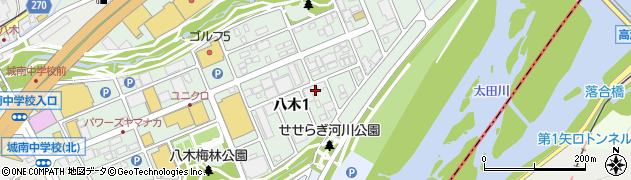 太洋基礎工業株式会社　広島出張所周辺の地図