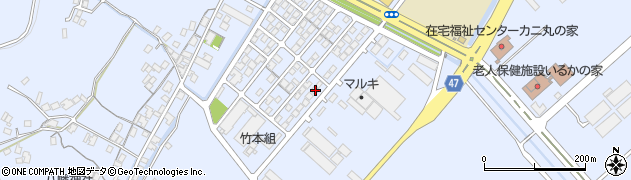 岡山県浅口市寄島町12155-158周辺の地図