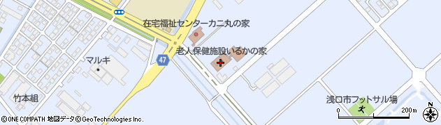 岡山県浅口市寄島町16089-16周辺の地図