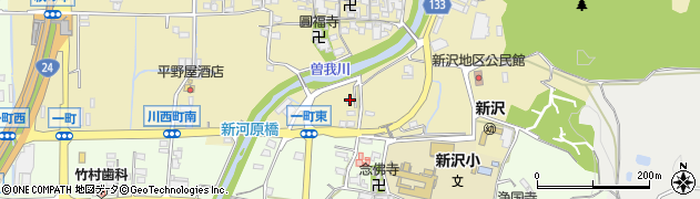 奈良県橿原市川西町539周辺の地図
