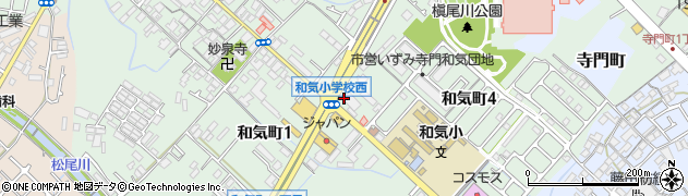 住友生命保険相互会社　岸和田支社あゆみ野オフィス支部周辺の地図