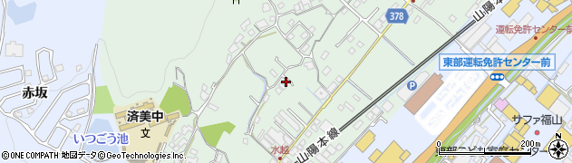 広島県福山市津之郷町加屋293周辺の地図
