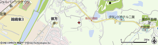 大阪府富田林市彼方195周辺の地図