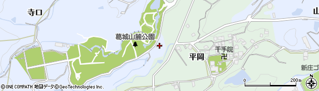 奈良県葛城市寺口522周辺の地図