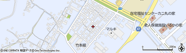 岡山県浅口市寄島町12155-96周辺の地図