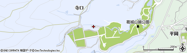 奈良県葛城市寺口1628周辺の地図
