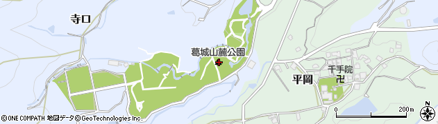 奈良県葛城市寺口1563周辺の地図