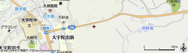 奈良県宇陀市大宇陀拾生1385周辺の地図
