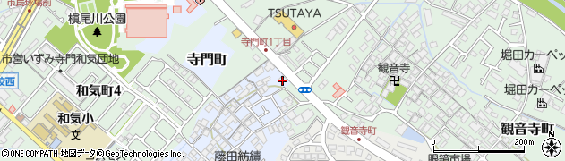 ほっかほっか亭　寺門町店周辺の地図