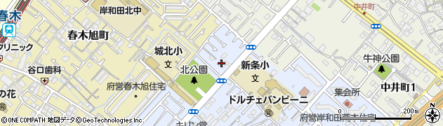 阪南医療生協デイサービス「ひまわり」周辺の地図