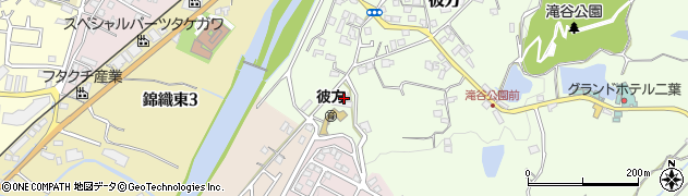 大阪府富田林市彼方24周辺の地図