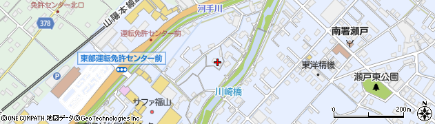 広島県福山市瀬戸町山北191周辺の地図