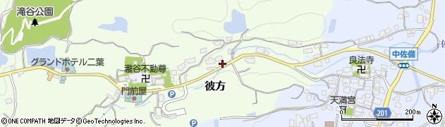 大阪府富田林市彼方1975周辺の地図