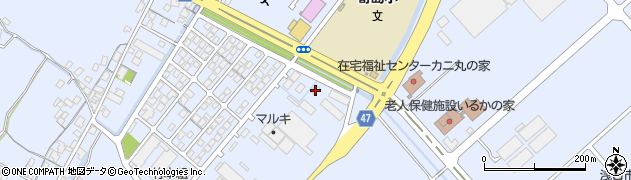 岡山県浅口市寄島町12155-180周辺の地図