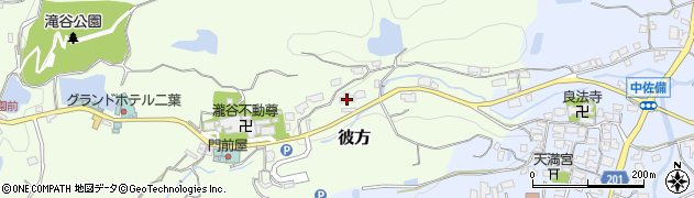 大阪府富田林市彼方1971周辺の地図