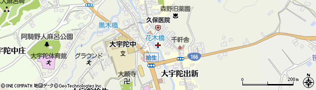 奈良県宇陀市大宇陀拾生1868周辺の地図