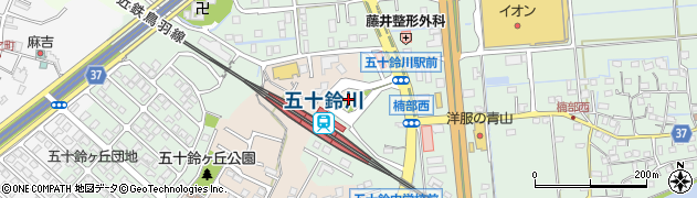 五十鈴川駅前周辺の地図