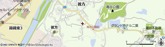 大阪府富田林市彼方178周辺の地図