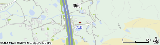 兵庫県淡路市新村493周辺の地図