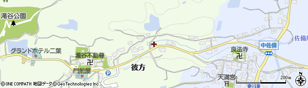 大阪府富田林市彼方1985周辺の地図