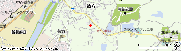 大阪府富田林市彼方179周辺の地図