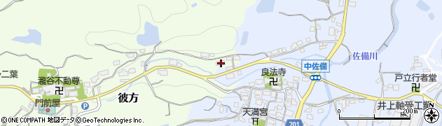 大阪府富田林市彼方1705周辺の地図