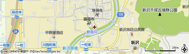 奈良県橿原市川西町1198周辺の地図