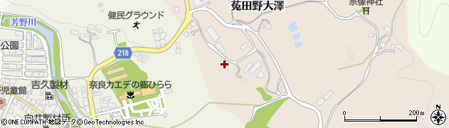奈良県宇陀市菟田野大澤14-5周辺の地図