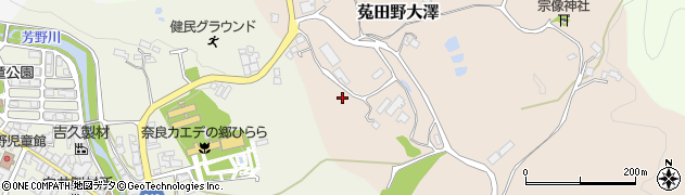 奈良県宇陀市菟田野大澤14周辺の地図