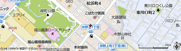 快活CLUB 福山緑町店周辺の地図