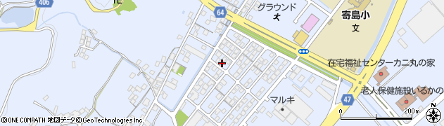 岡山県浅口市寄島町12155-25周辺の地図