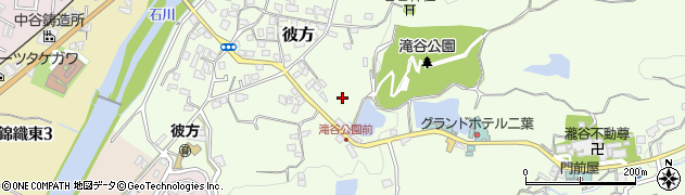 大阪府富田林市彼方247周辺の地図