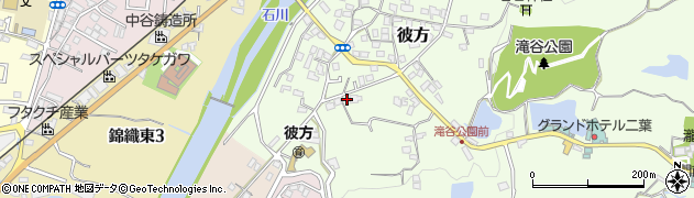 大阪府富田林市彼方138周辺の地図