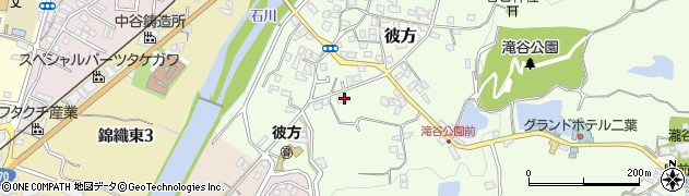 大阪府富田林市彼方139周辺の地図