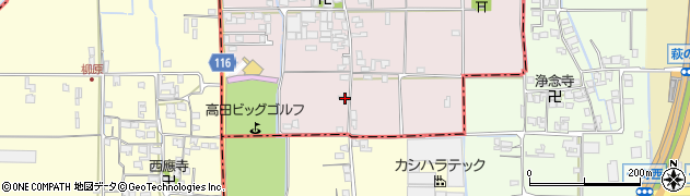 奈良県大和高田市根成柿23周辺の地図